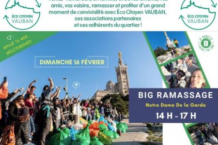 A vos sacs poubelles : grande opération de nettoyage le 16 février 2020 à Marseille