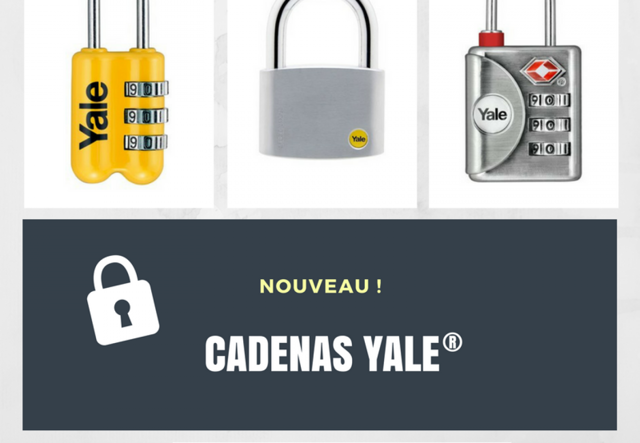 Cadenas : vos accessoires sécurité cadenas Yale©